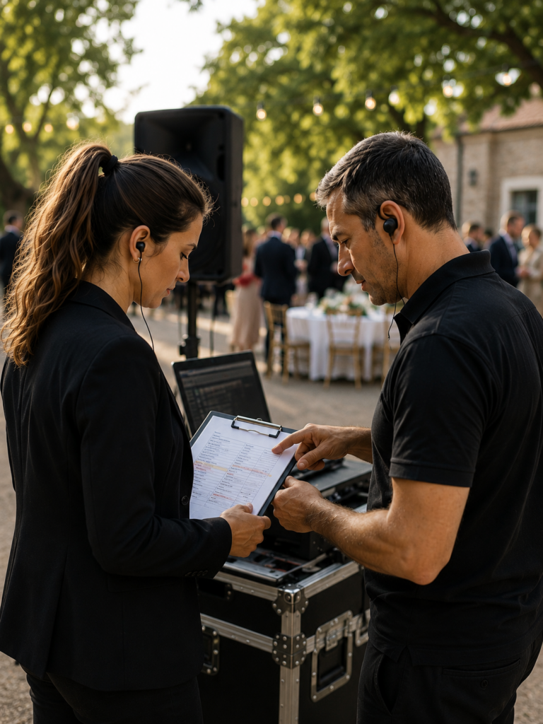 Cuando una finca incluya en el servicio contrado una wedding planner, preguntar cuales serán sus funciones realmente.